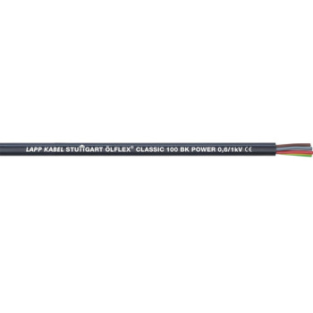 Кабель LAPP OLFLEX CLASSIC 100 BK 0.6/1 kV — універсальне рішення для електромонтажу
