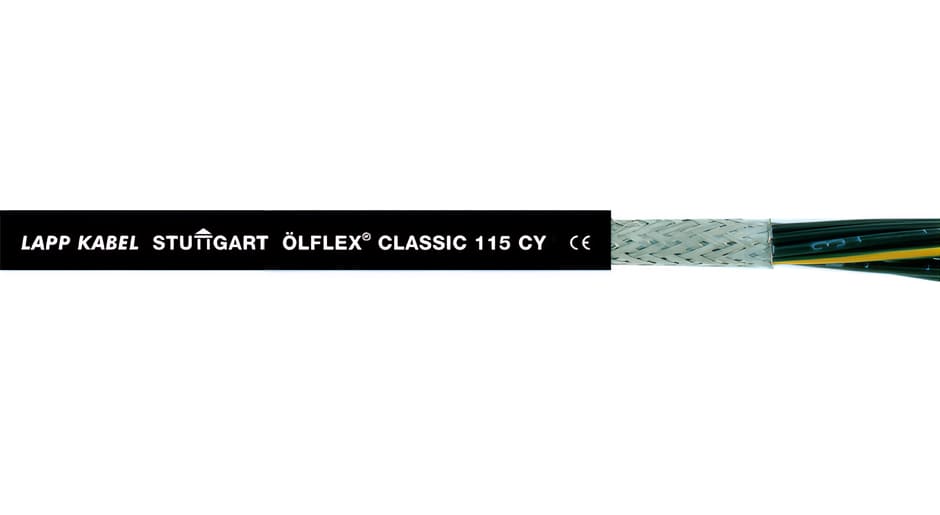 Кабель екранований для універсального застосування LAPP OLFLEX CLASSIC 115 CY BK: для промислових і побутових систем