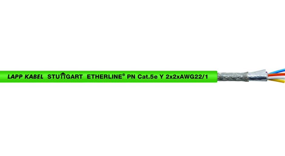 Кабель передачи данных LAPP ETHERLINE PN Cat.5: надежность для промышленных сетей Ethernet