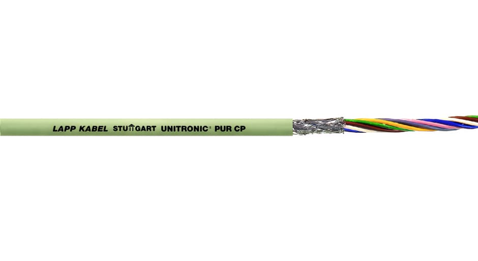 Низкочастотный кабель для передачи данных LAPP UNITRONIC PUR CP: разработан для работы в экстремальных условиях