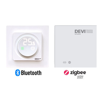 Терморегулятор для теплої підлоги DEVIreg Display Connect вебінар