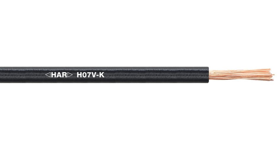 Одножильний провід LAPP H07V-K — надійне рішення для розподільних електрошаф