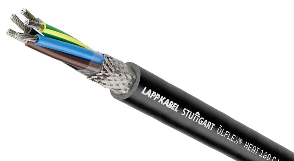 Силіконовий екранований кабель LAPP OLFLEX HEAT 180 C MS: створений для роботи в екстремальних умовах