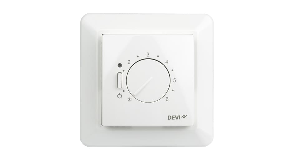 Терморегулятор DEVIreg 530 – надежный контроль теплого пола
