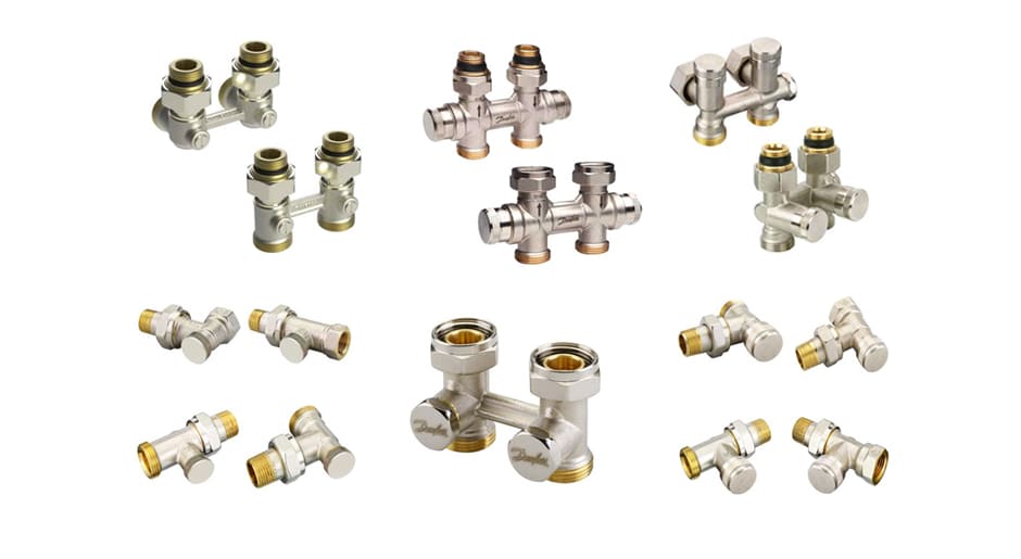Запорные клапаны Danfoss