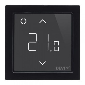 Терморегулятор DEVIreg Smart Black (140F1143) (Деві смарт чорний)