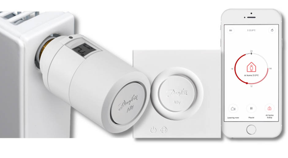Danfoss Ally сочетание с Danfoss Icon 24