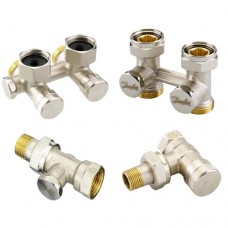 Запорные радиаторные клапаны DANFOSS